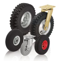 Rodas e rodízios pneumáticos