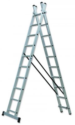 74-114 - Escadas Extens&iacute;veis Duplas e Triplas