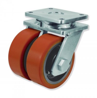 38-522 - Rod&iacute;zio Duplo Base Quadrada